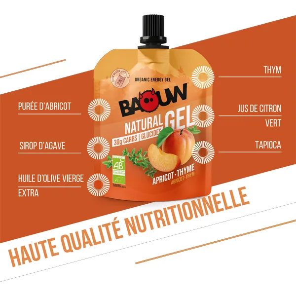 Gel Naturel BIO (85g) - Abricot & Thym