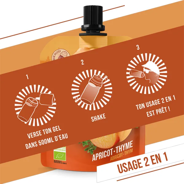 Gel Naturel BIO (85g) - Abricot & Thym