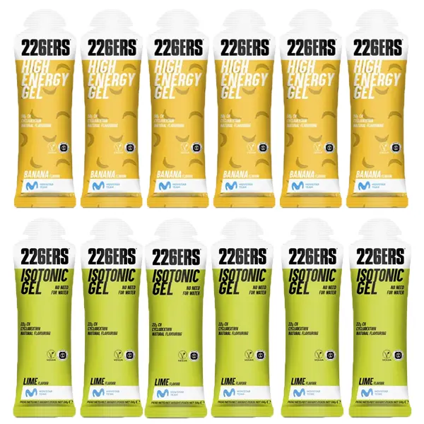 226ERS - 6+6 Mix Gels Pack - Goût au choix