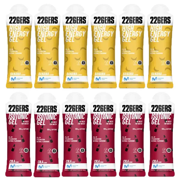 226ERS - 6+6 Mix Gels Pack - Goût au choix