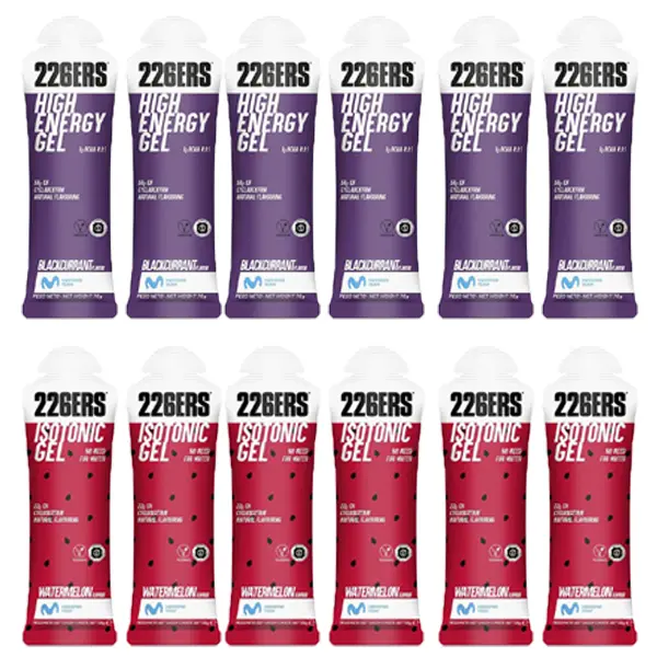 226ERS - 6+6 Mix Gels Pack - Goût au choix