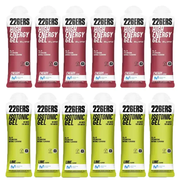 226ERS - 6+6 Mix Gels Pack - Goût au choix
