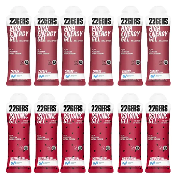 226ERS - 6+6 Mix Gels Pack - Goût au choix