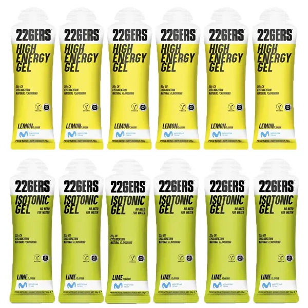 226ERS - 6+6 Mix Gels Pack - Goût au choix