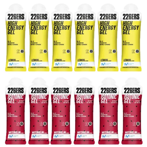 226ERS - 6+6 Mix Gels Pack - Goût au choix