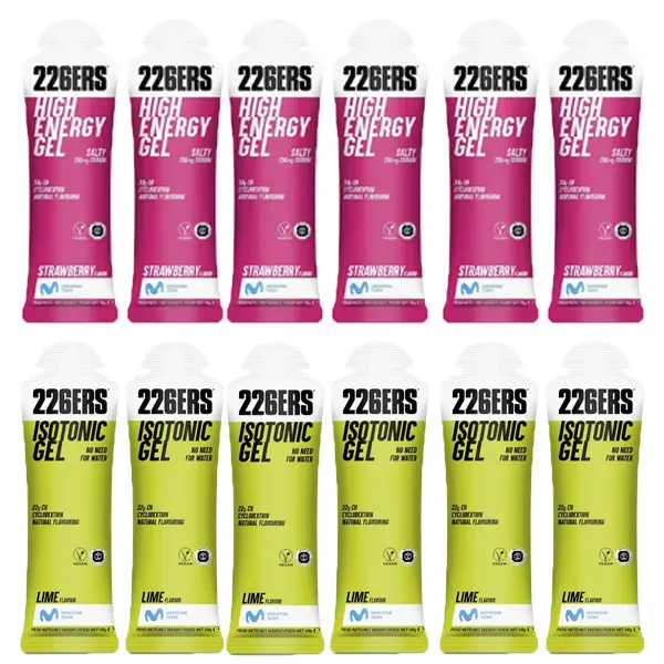 226ERS - 6+6 Mix Gels Pack - Goût au choix