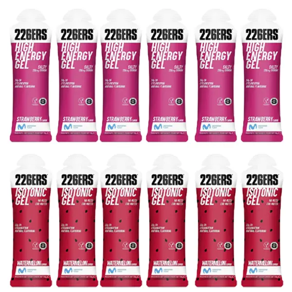 226ERS - 6+6 Mix Gels Pack - Goût au choix