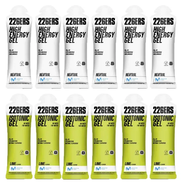 226ERS - 6+6 Mix Gels Pack - Goût au choix