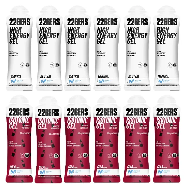 226ERS - 6+6 Mix Gels Pack - Goût au choix
