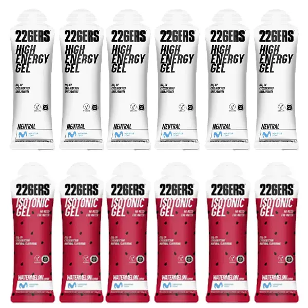 226ERS - 6+6 Mix Gels Pack - Goût au choix
