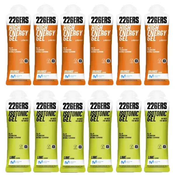 226ERS - 6+6 Mix Gels Pack - Goût au choix