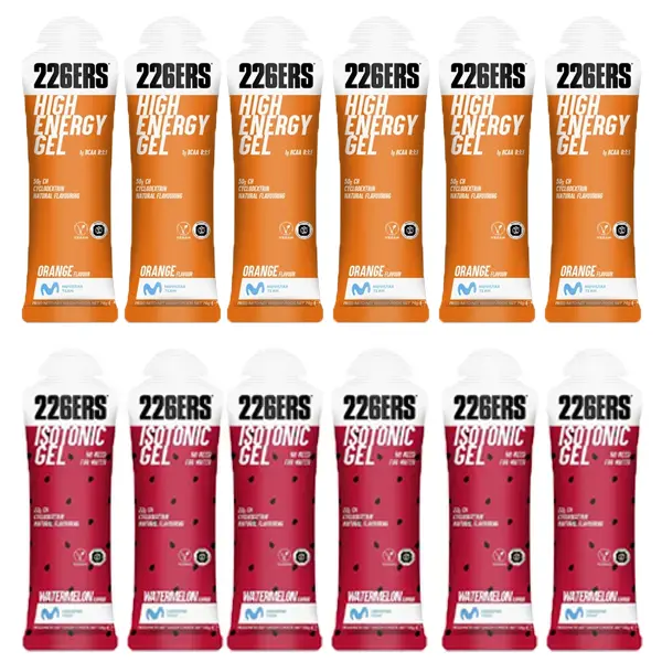 226ERS - 6+6 Mix Gels Pack - Goût au choix