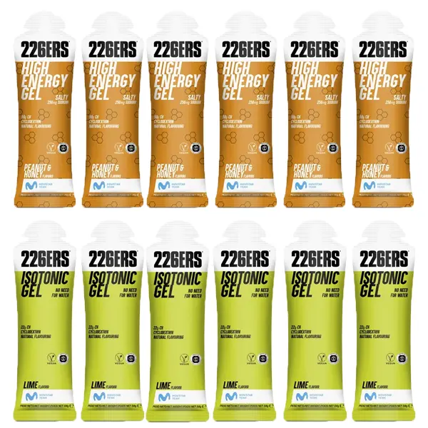 226ERS - 6+6 Mix Gels Pack - Goût au choix
