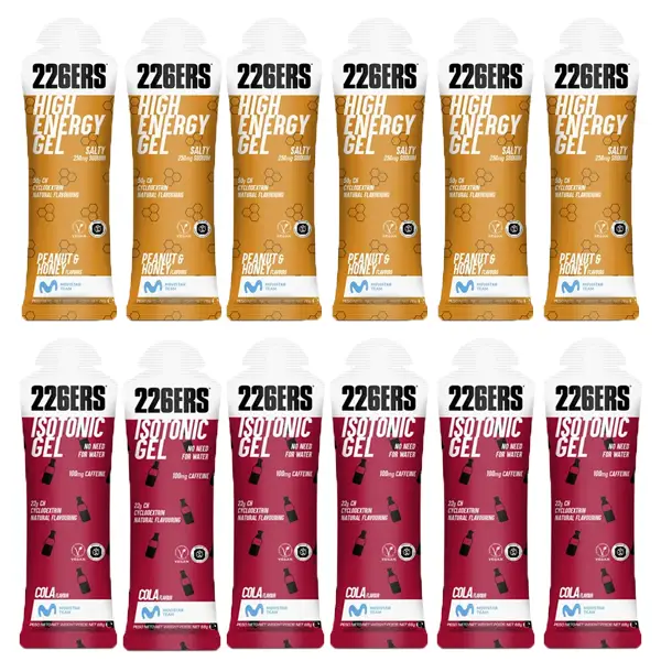226ERS - 6+6 Mix Gels Pack - Goût au choix