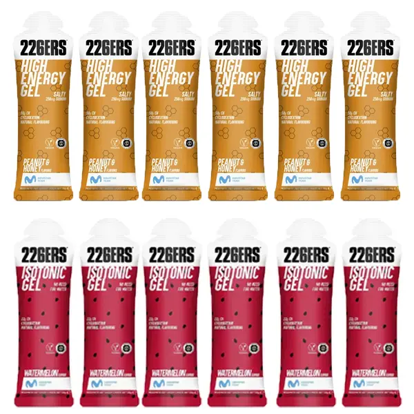 226ERS - 6+6 Mix Gels Pack - Goût au choix