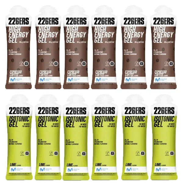 226ERS - 6+6 Mix Gels Pack - Goût au choix