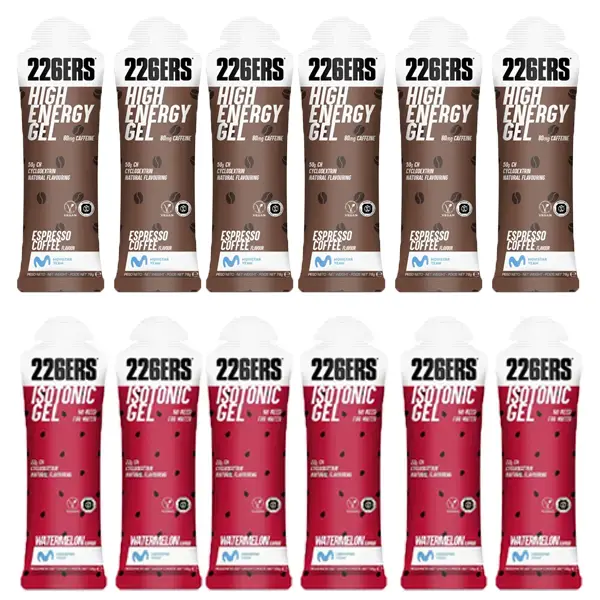 226ERS - 6+6 Mix Gels Pack - Goût au choix