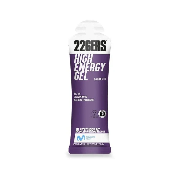 High Energy Gel (60ml) - BCAA'S Blackcurrant