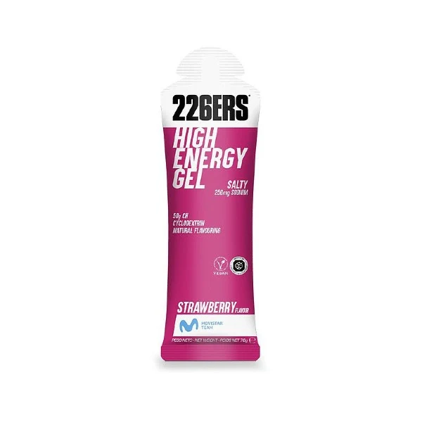 High Energy Gel (60ml) - Salty Strawberry