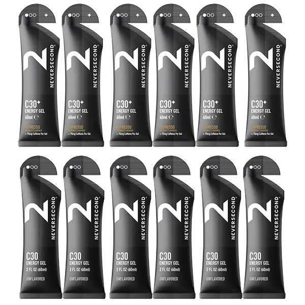 C30 Energy Gel 6+6 Mix Pack - Goût au choix