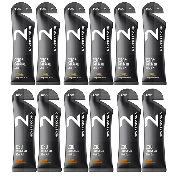 C30 Energy Gel 6+6 Mix Pack - Goût au choix