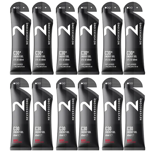 C30 Energy Gel 6+6 Mix Pack - Goût au choix