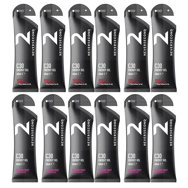 C30 Energy Gel 6+6 Mix Pack - Goût au choix