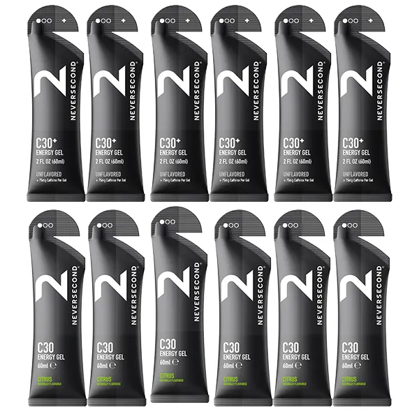C30 Energy Gel 6+6 Mix Pack - Goût au choix