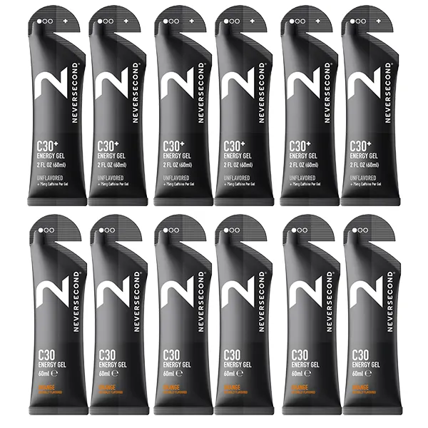 C30 Energy Gel 6+6 Mix Pack - Goût au choix