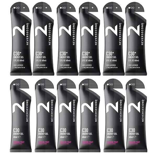 C30 Energy Gel 6+6 Mix Pack - Goût au choix