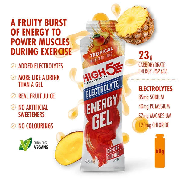 Energy Gel Electrolyte (60ml) - Tropical