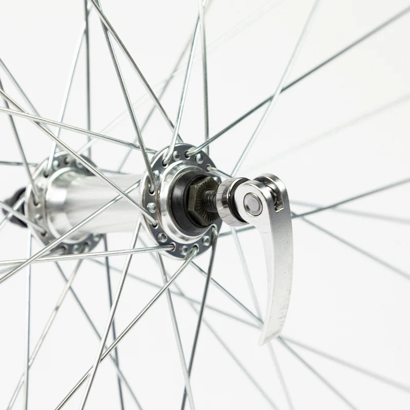Roue vélo de course avant 700 en aluminium serrage rapide