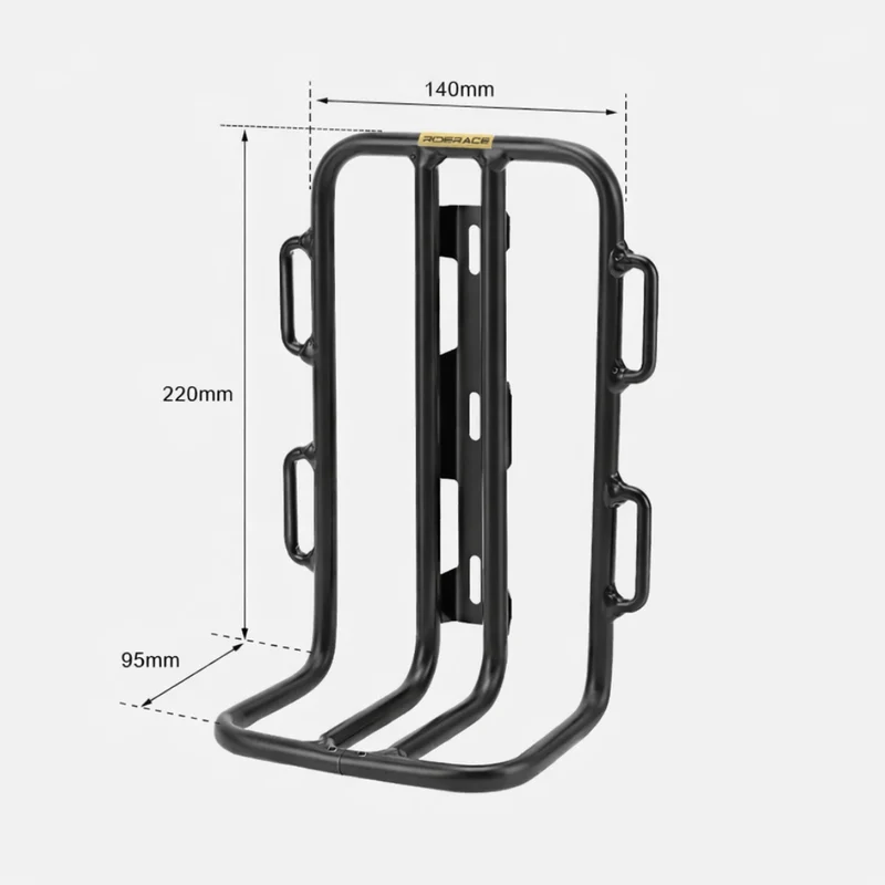 Porte-bagages pour sacoche de fourche | Vélo VTT & Gravel