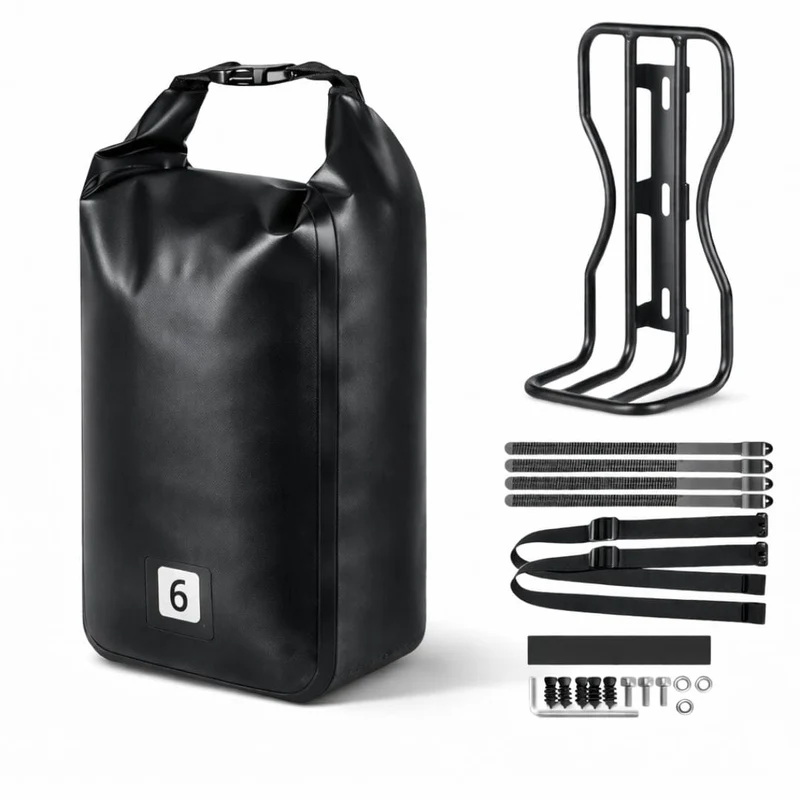 Sacoche fourche pour vélo Gravel & VTT | Etanche 4-6L