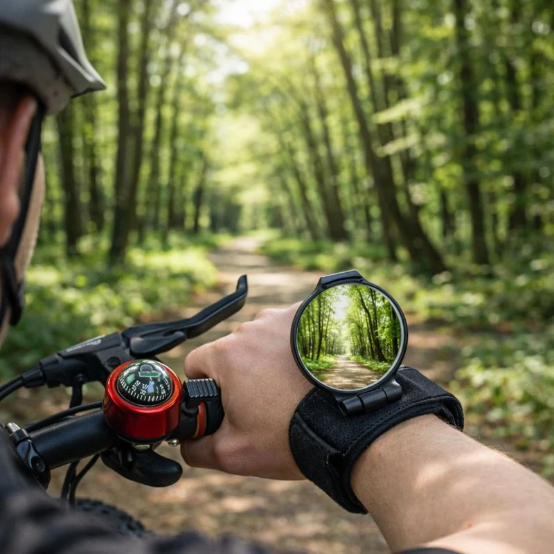 Bracelet rétroviseur pour vélo | VTT Gravel