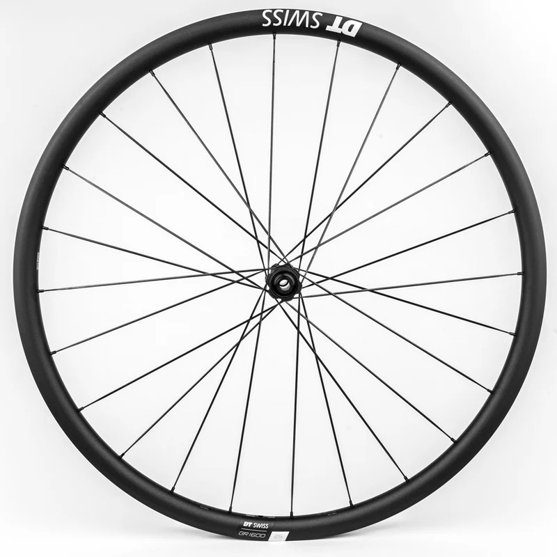 Roue avant vélo gravel DT Swiss GR 1600 Spline DB Tubeless Ready