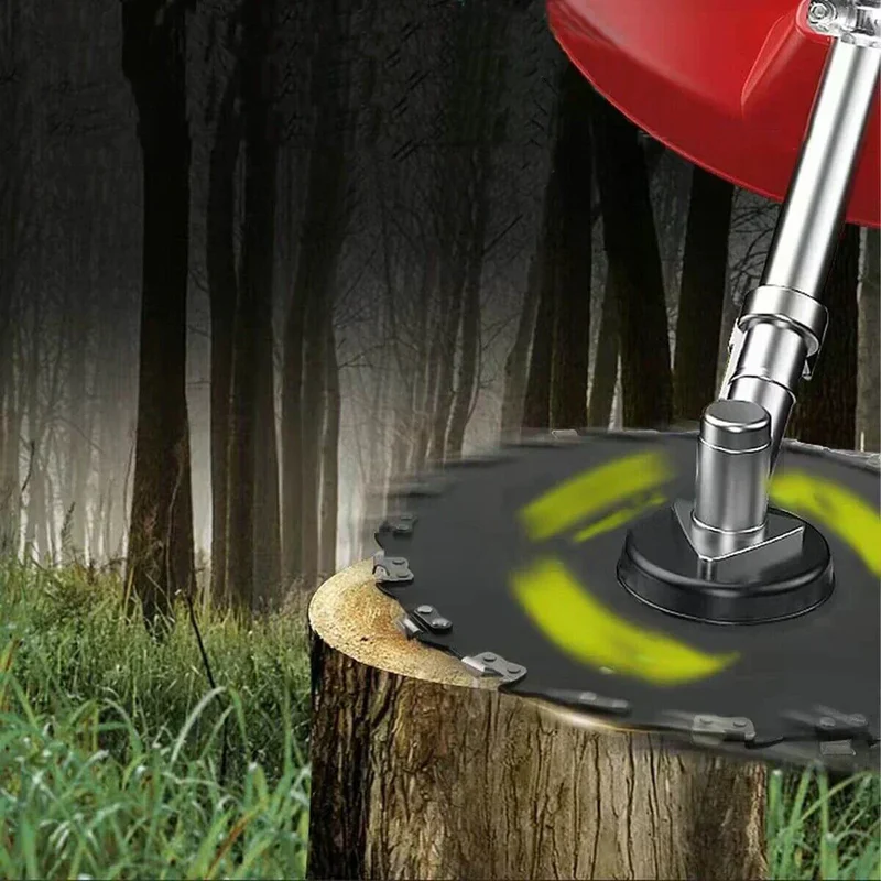 Kantenmaaier Oprit en Gazonranden Stalen Maaiblad 23cm Grastrimmer Opzetstuk Tuinonderhoud | Sansoti