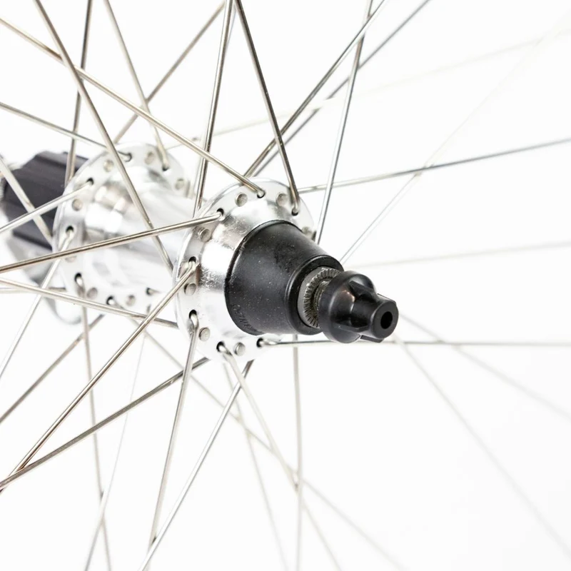 Roue arrière vélo 28 pouces à cassette noire Airline Rodi