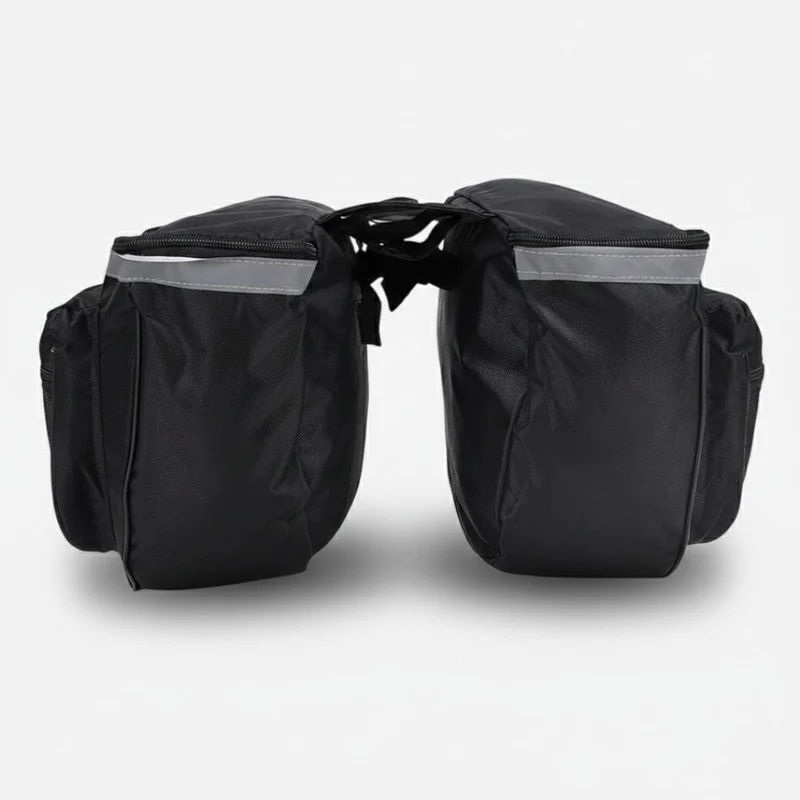 Sacoche double pour vélo Imperméable | pour porte bagages, 25L