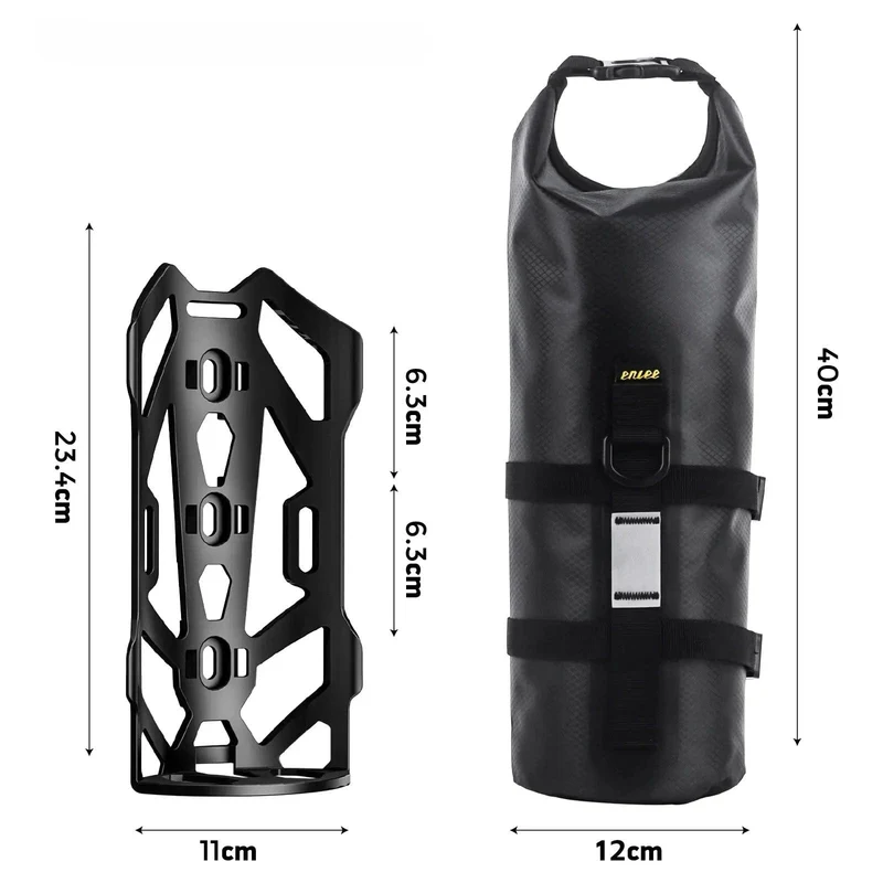 Sacoche de fourche imperméable, Bikepacking, Gravel | 5L