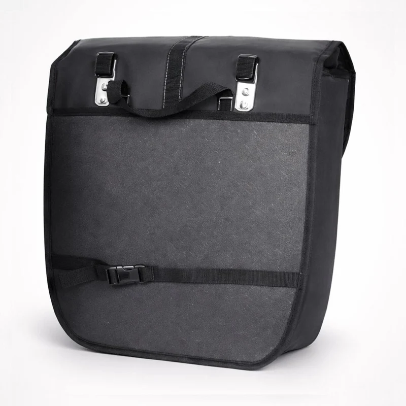 Sacoche double vélo imperméable | sur porte bagage, 23L