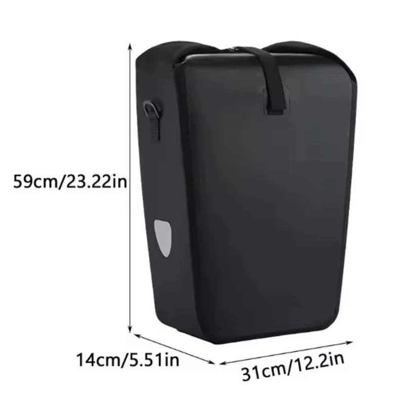 Sacoche vélo porte bagage étanche | Latérale 25L
