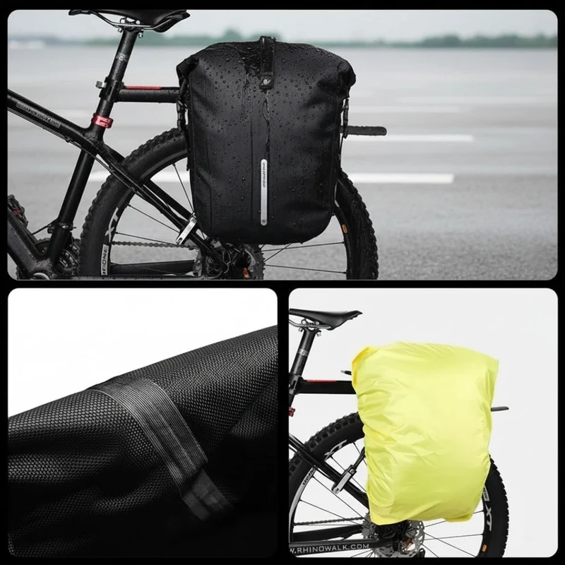 Sacoche vélo convertible sac à dos 20L | Imperméable
