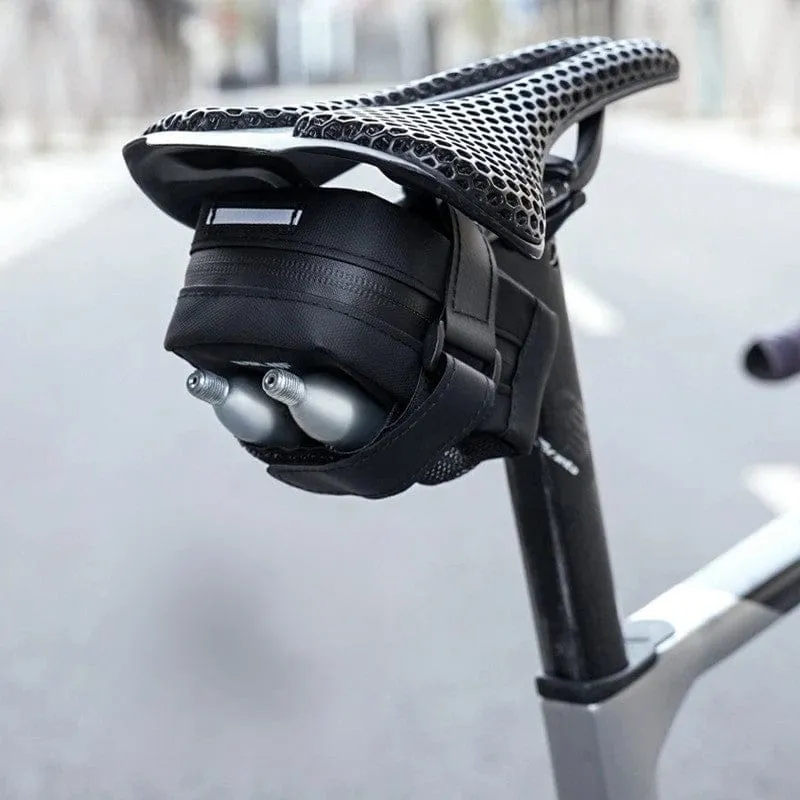 Mini sacoche de selle pour vélo gravel, VTT, route | Ultra légère 65g