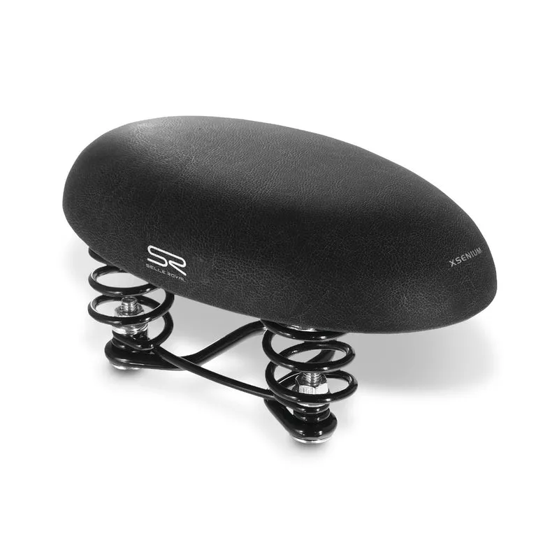 Selle sans bec en gel pour vélo femme Rok Selle Royal à ressorts