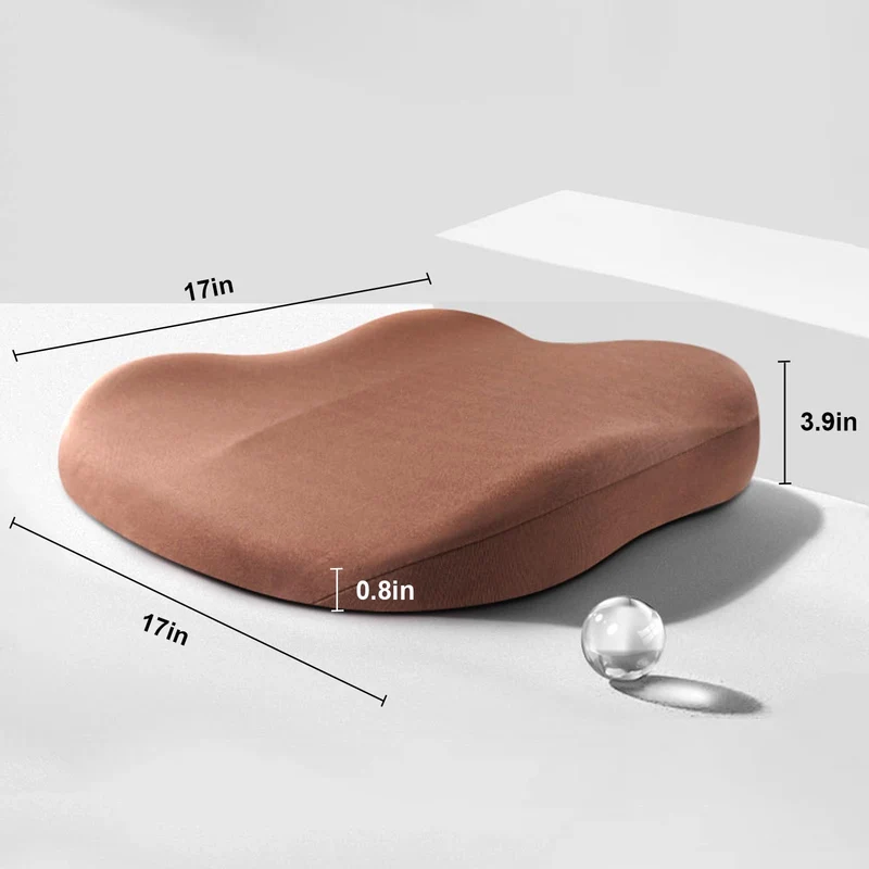 Verhogend Autokussen voor Volwassenen – Ergonomisch Memory Foam Zitverhoger met Antislip | Sansoti