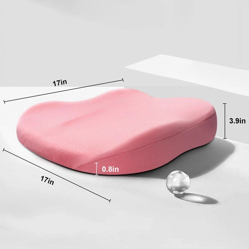 Verhogend Autokussen voor Volwassenen – Ergonomisch Memory Foam Zitverhoger met Antislip | Sansoti