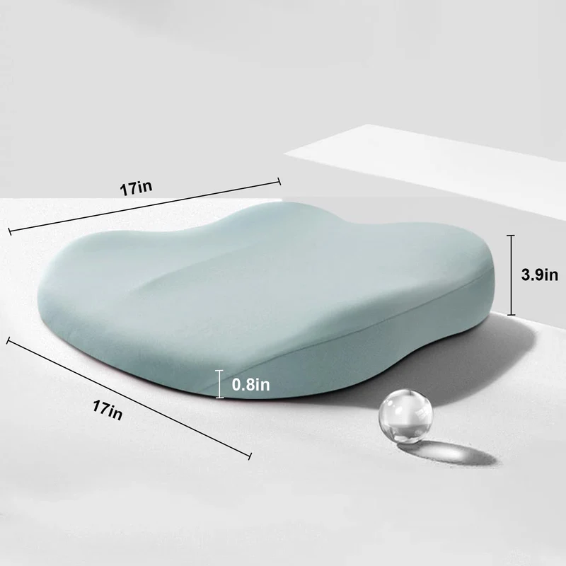 Verhogend Autokussen voor Volwassenen – Ergonomisch Memory Foam Zitverhoger met Antislip | Sansoti