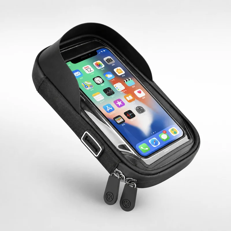 Waterdichte Telefoonhouder voor Fiets met Touchscreen – Tot 6.4 Inch | Sansoti