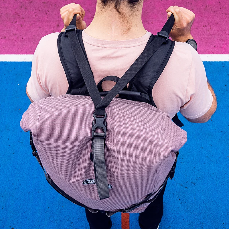 Système de bretelles de sac à dos pour sacoches vélo Ortlieb